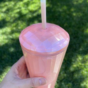 Starbucks Summer 2021 Pink Marble Domed Top Tumbler Cup